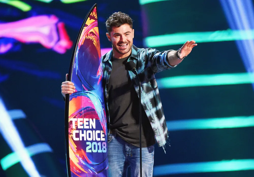 Zac Efron Teen Choice Awards 2018
