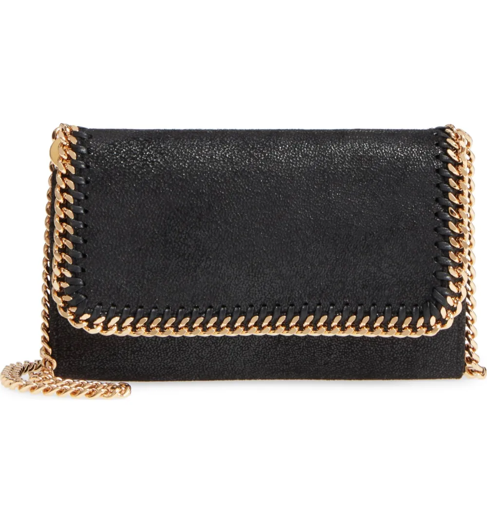 gold Stella McCartney bag