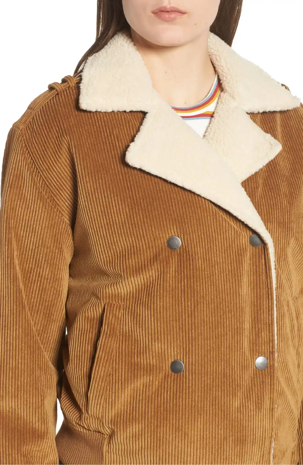 Bp Fleece Lined Corduroy Jacket