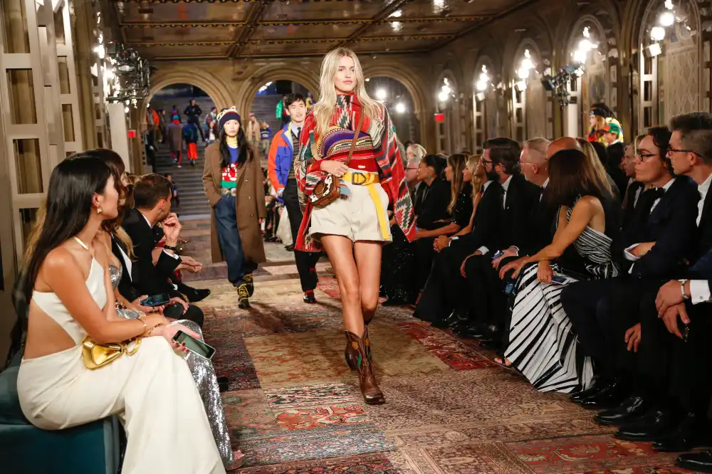 Ralph Lauren Show During New York Fashion Week
