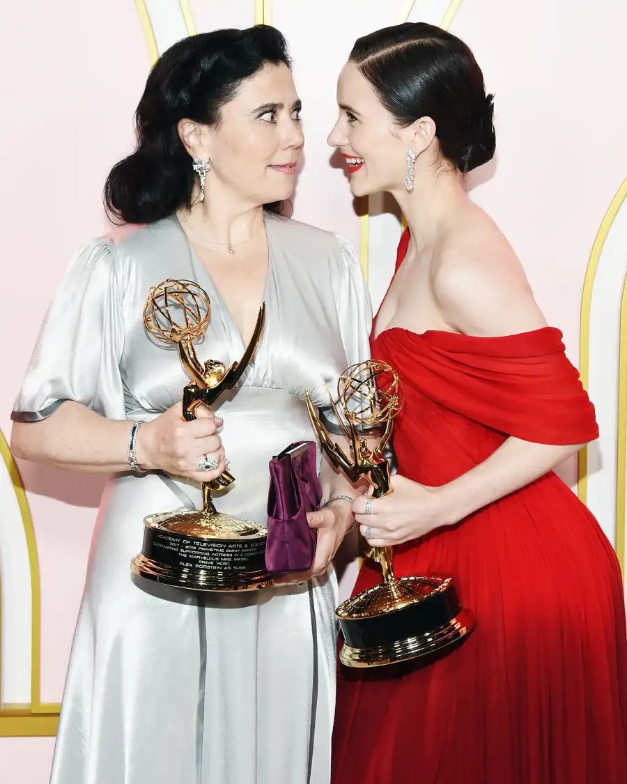 Alex Borstein Rachel Brosnahan Emmys 2018 Afterparties