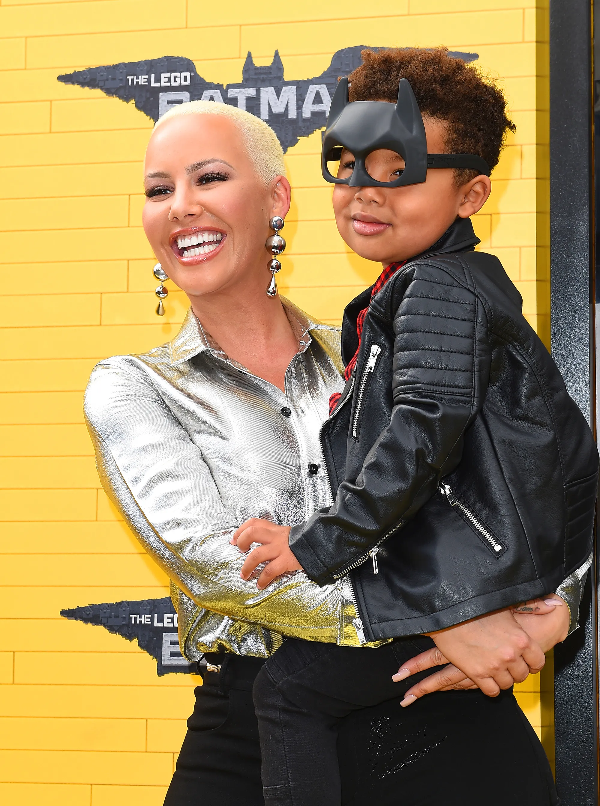 Amber Rose and son Sebastian Taylor Thomaz