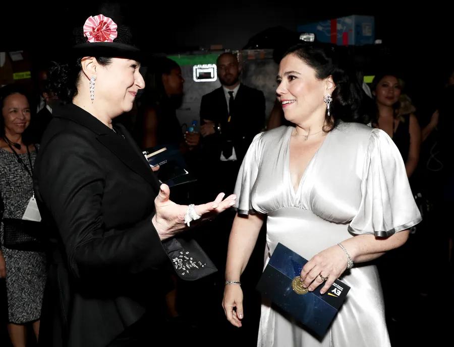 Amy Sherman-Palladino Alex Borstein Emmys 2018 Backstage