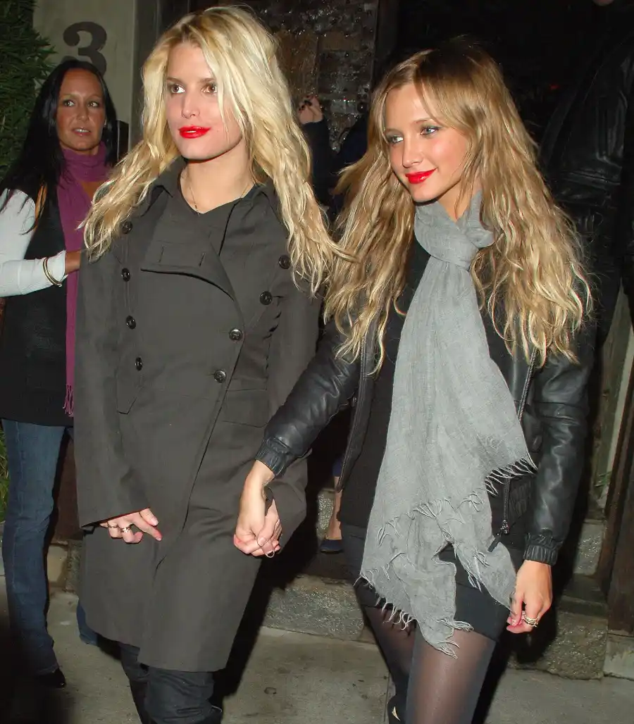 Jessica Simpson, Ashlee Simpson, Through the Years