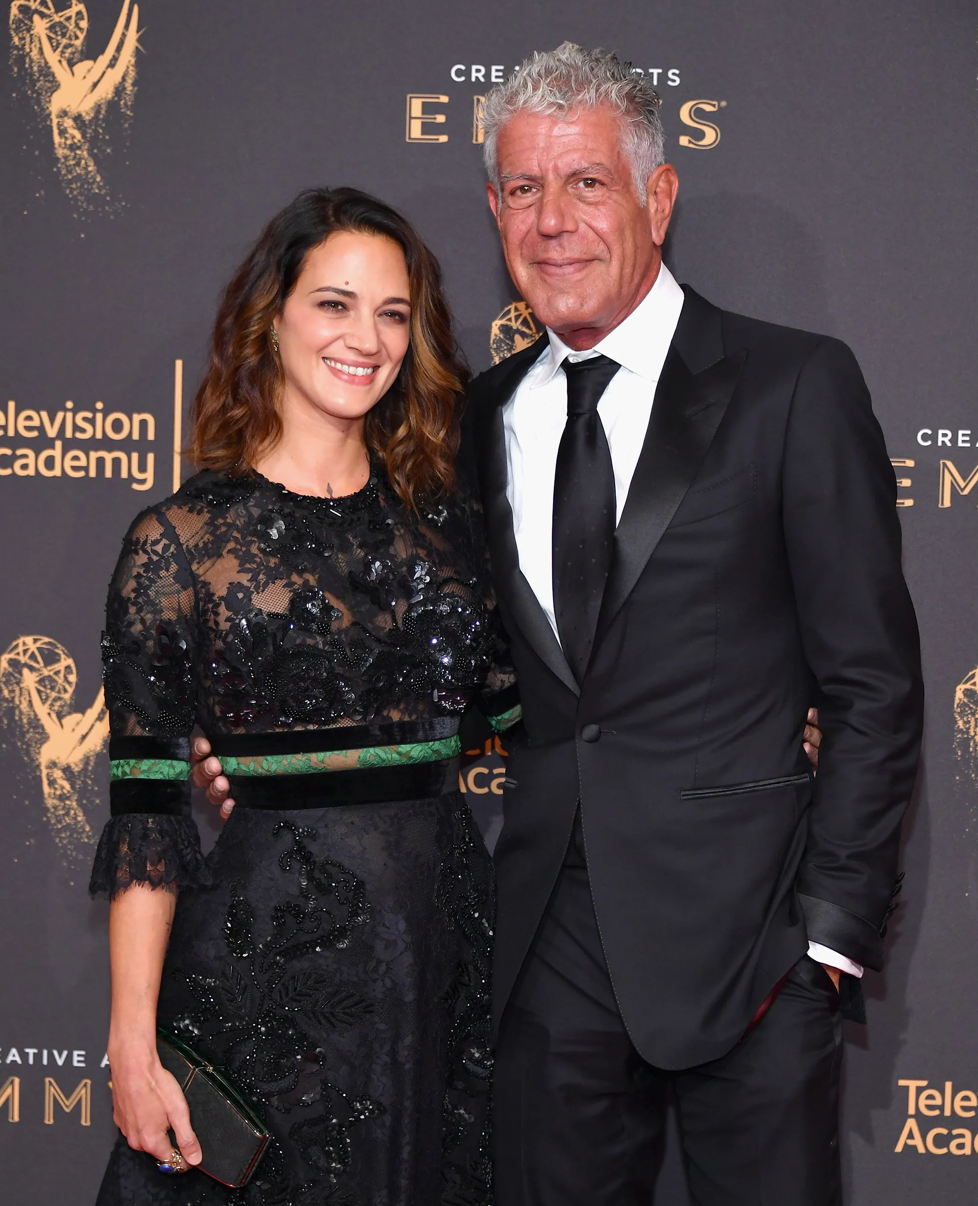Asia Argento and Anthony Bourdain