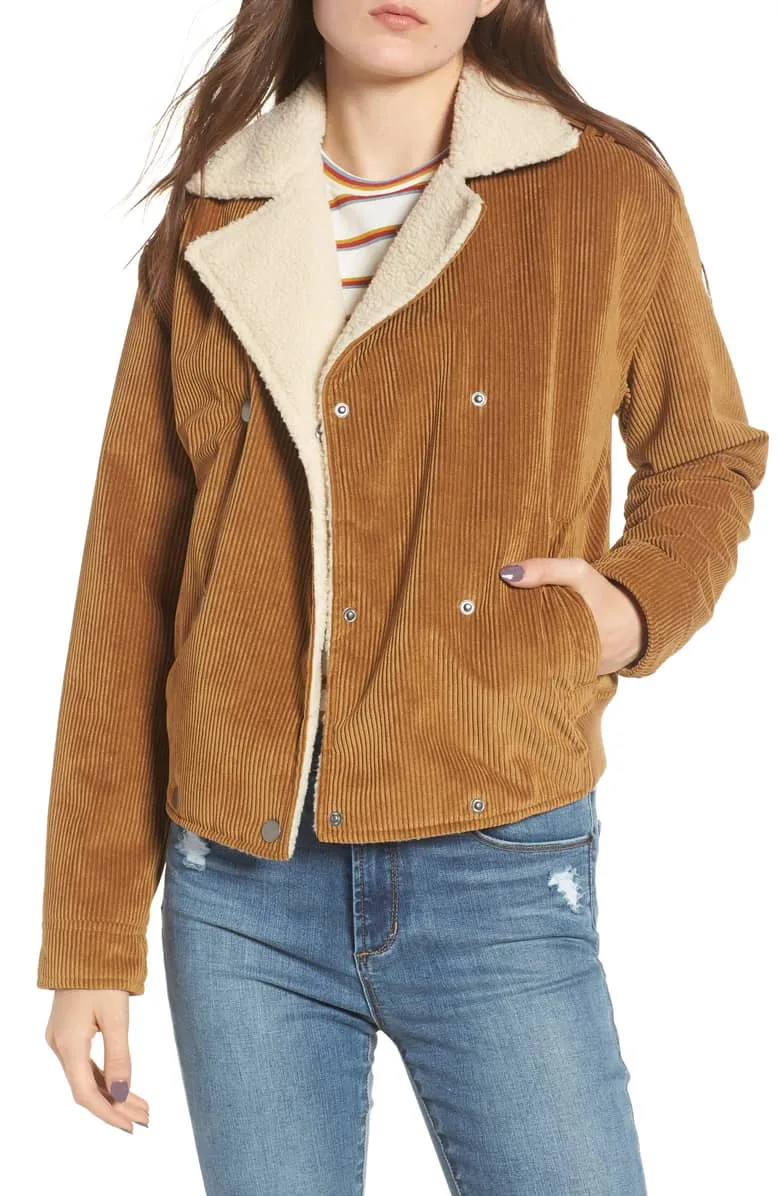 BP Fleece Lined Corduroy Jacket