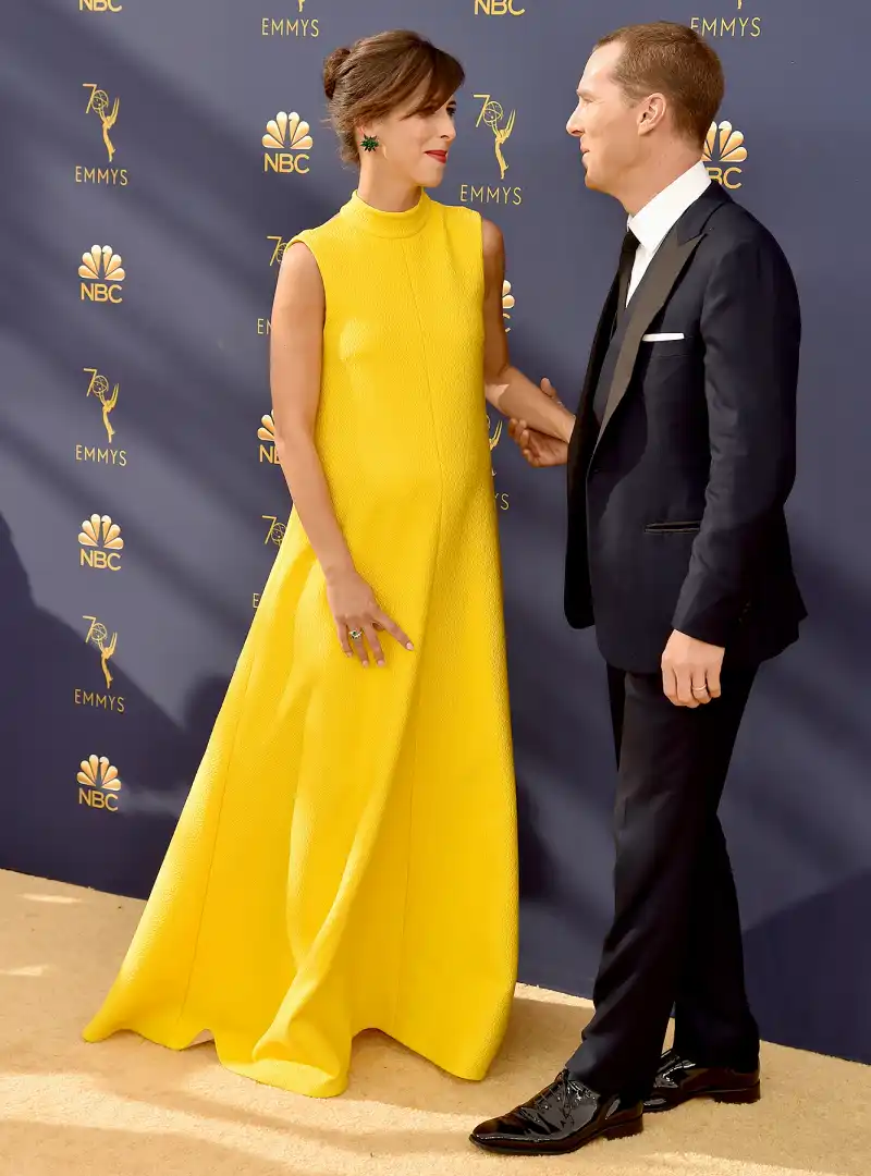 Benedict-Cumberbatch-Sophie-Hunter-pregnant-emmys-2018