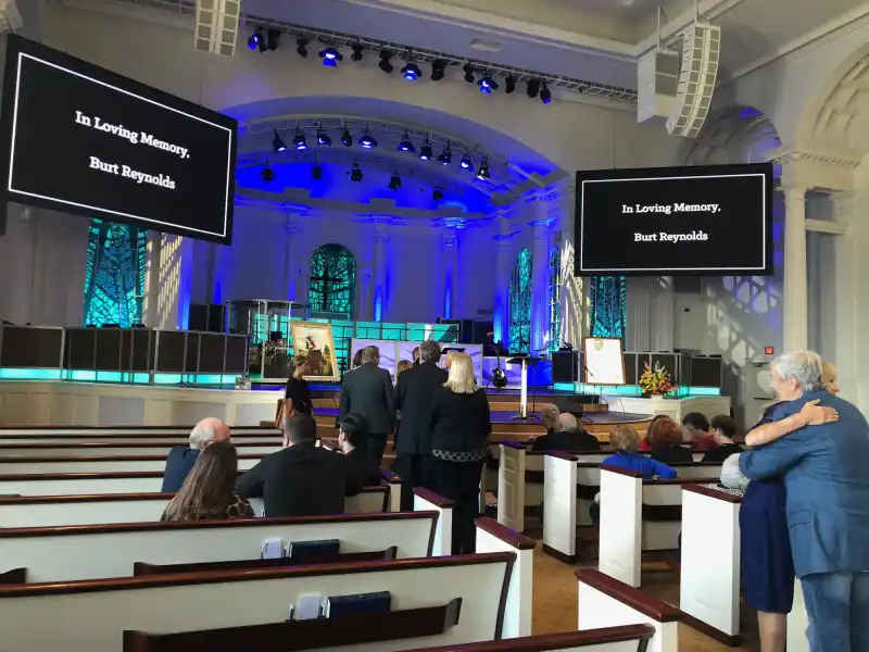 Burt Reynolds’ funeral