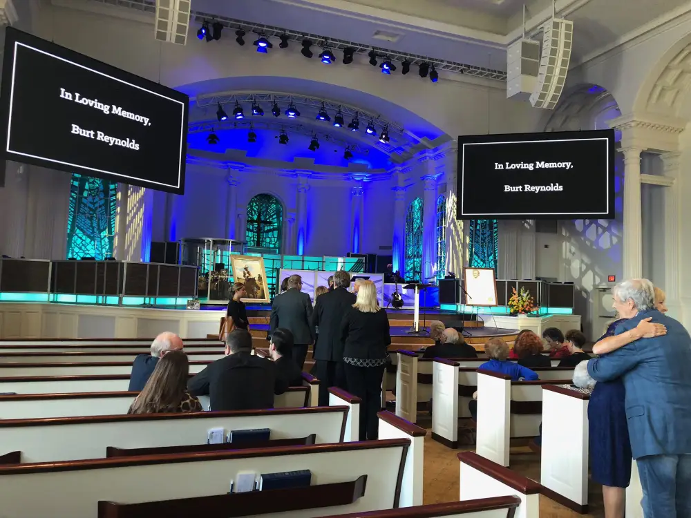 Burt Reynolds&rsquo; funeral