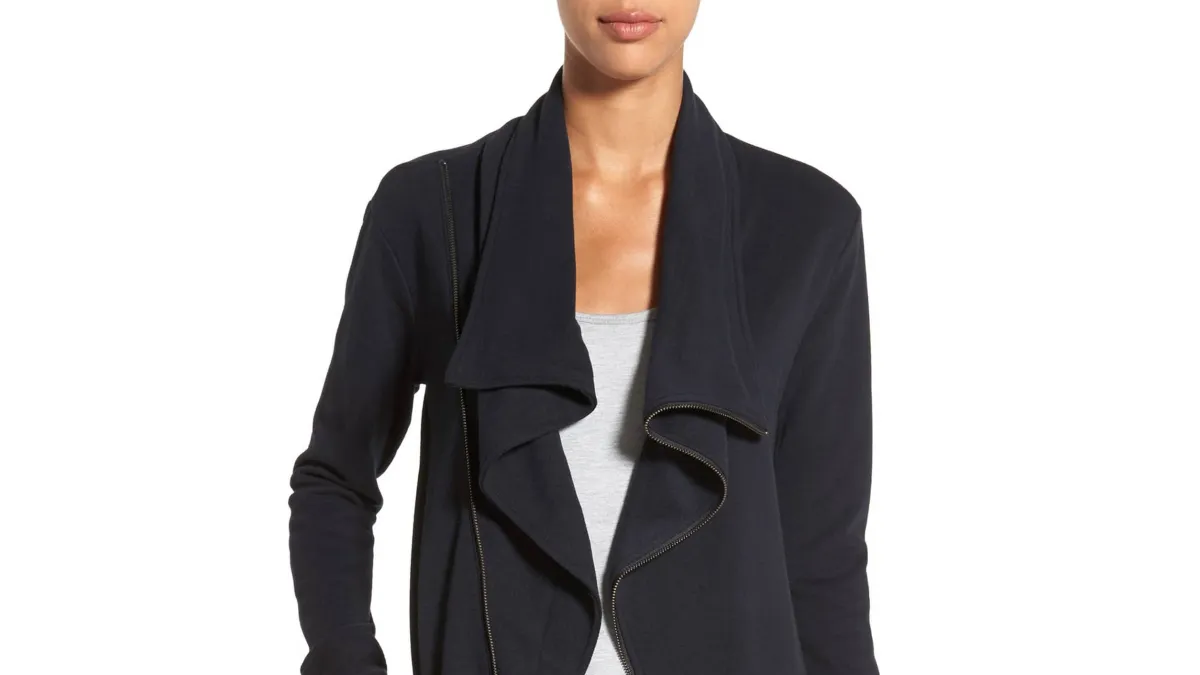 Caslon-Asymmetrical-Drape-Collar-Terry-Jacket