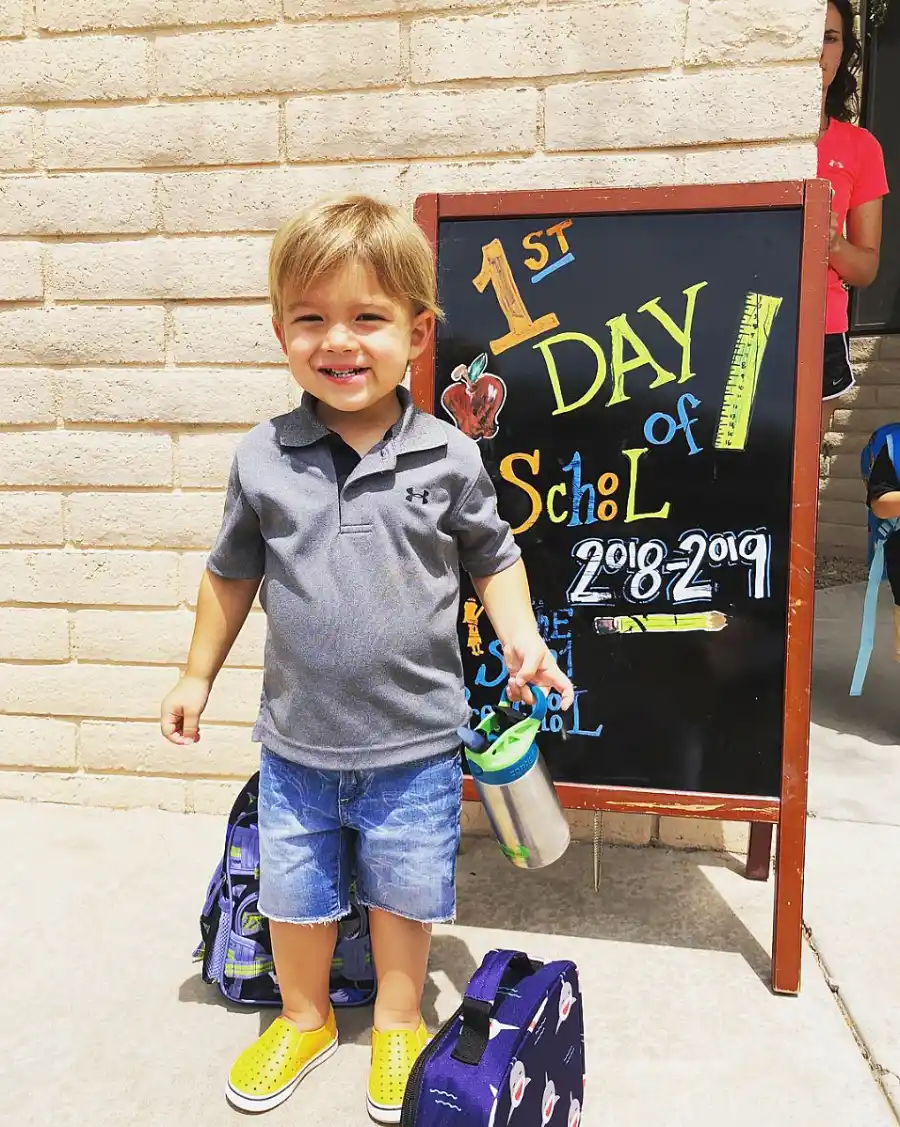 Celebrity Kids Back To School Boomer Phelps