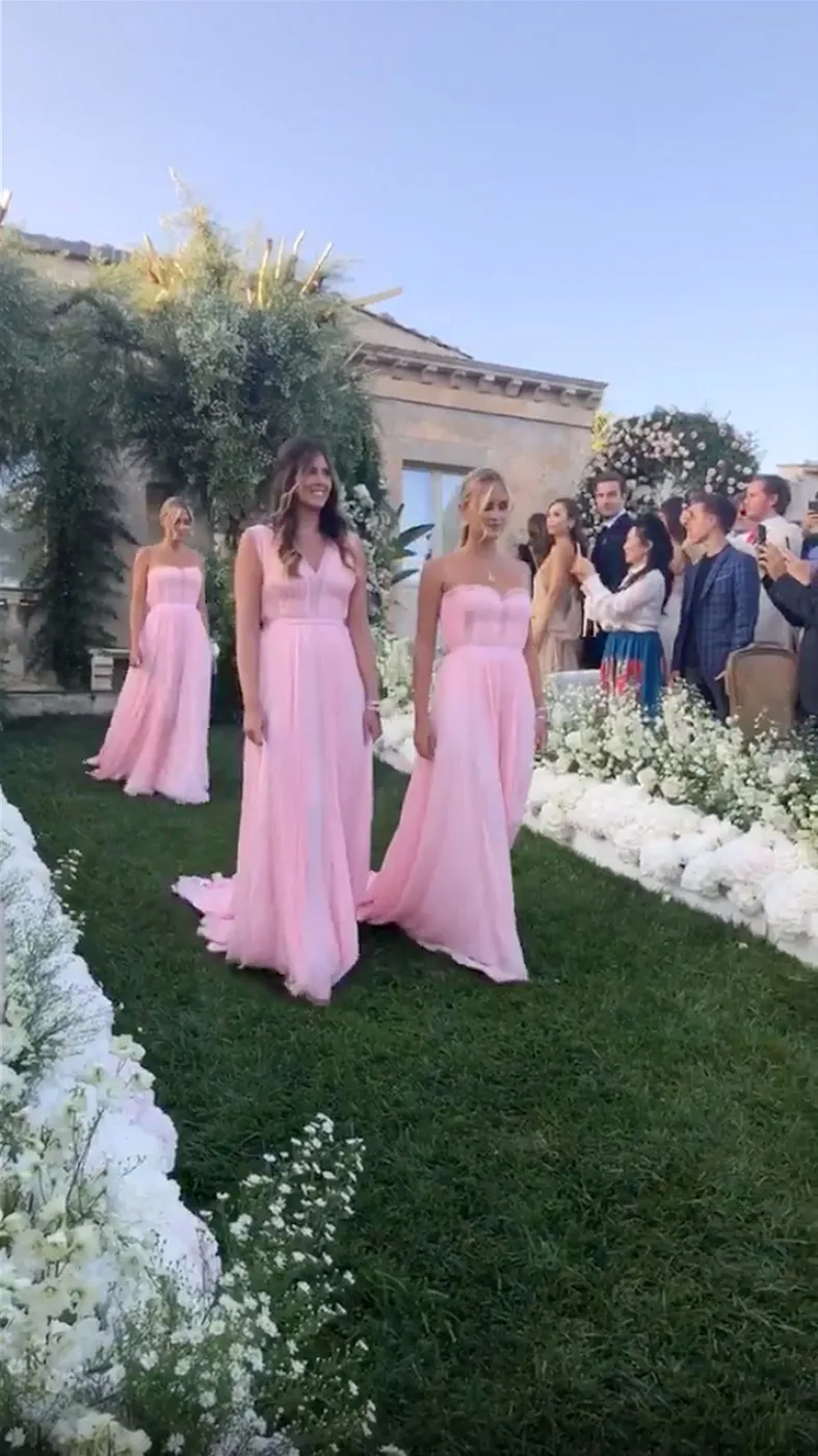 Chiara Ferragni, Fedez, Married, Wedding, Bridesmaid Dress