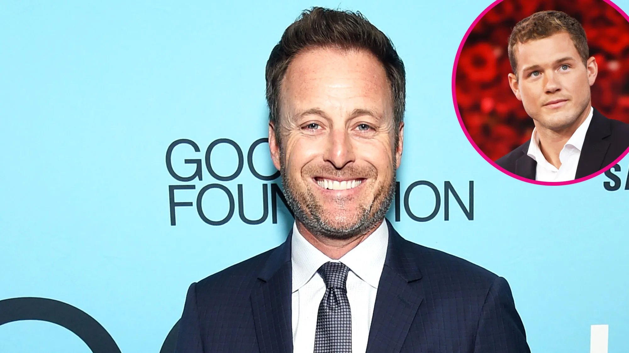 Chris Harrison and Colton Underwood