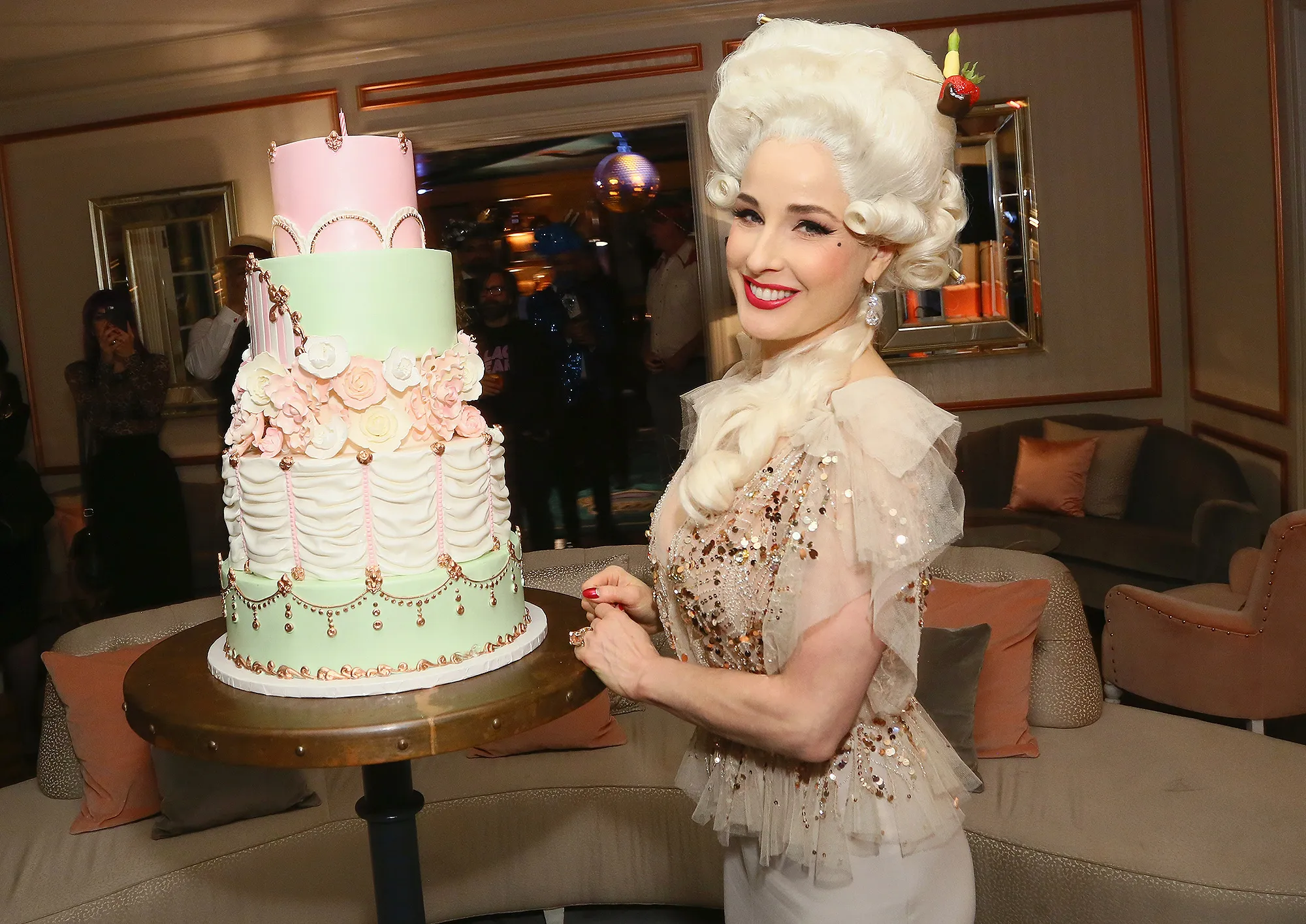 Dita Von Teese, Birthday