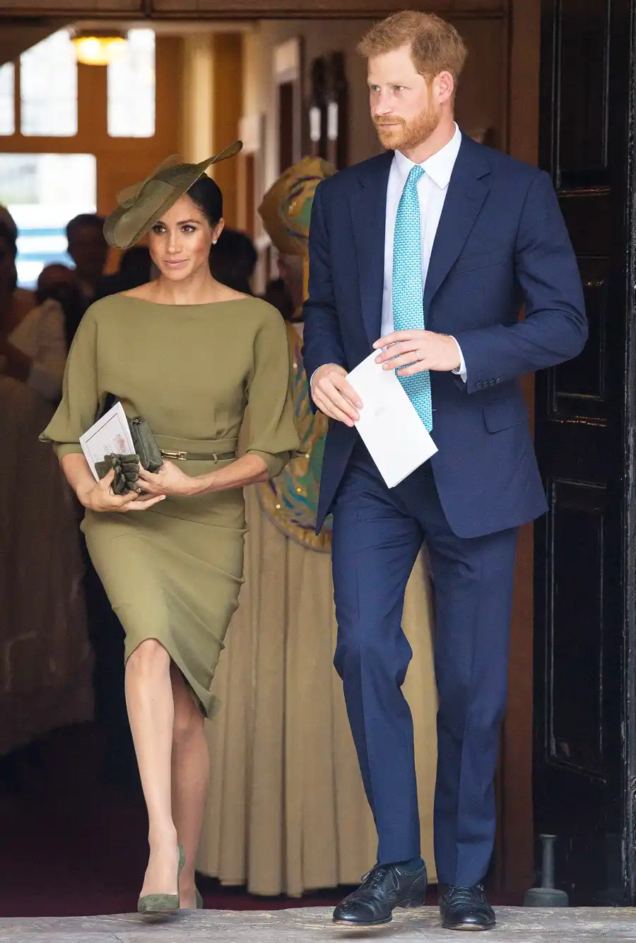 Duchess Meghan First 100 Days As A Royal Prince Harry Prince Louis Christening