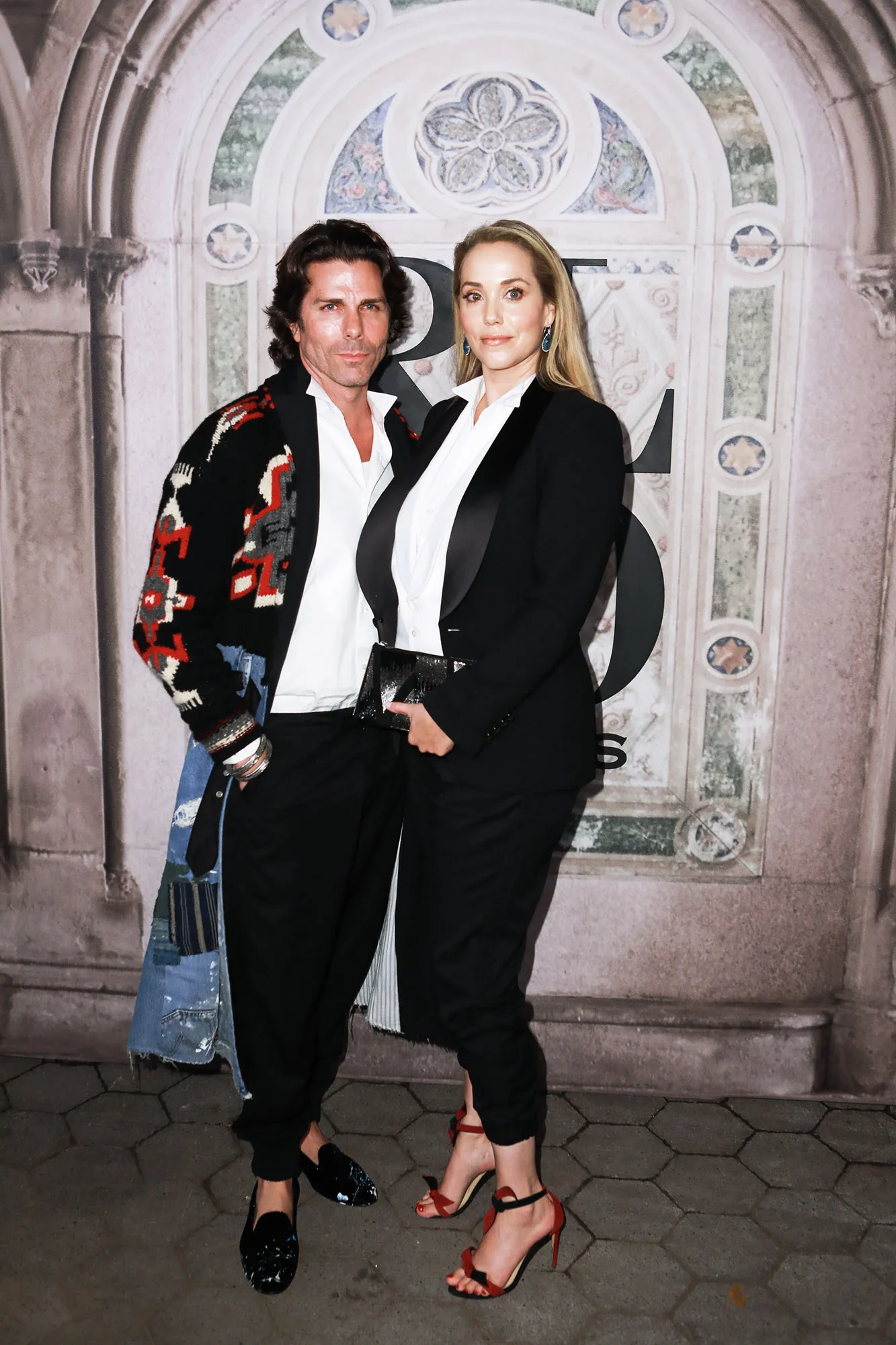 Greg Lauren and Elizabeth Berkley
