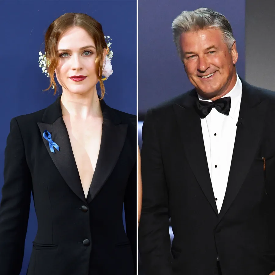 Evan Rachel Wood and Alec Bladwin