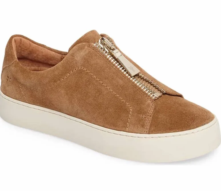 Frye Lena Zip Platform Sneaker