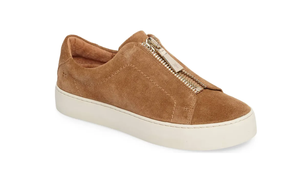 Frye Lena Zip Platform Sneaker