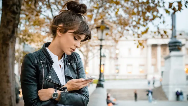 Women wearing moto jacket
