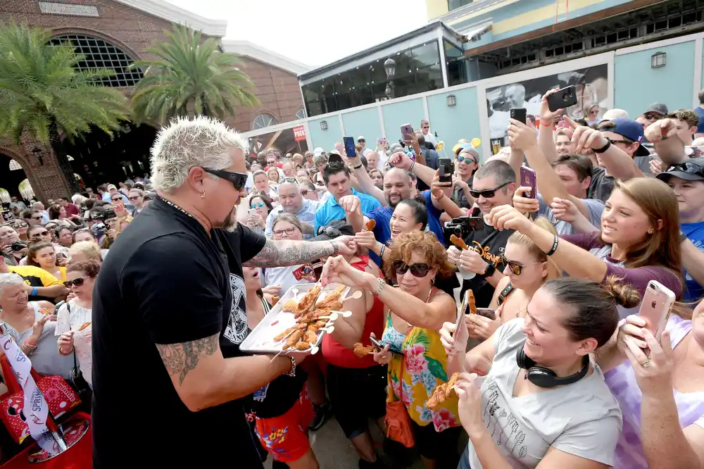 Chef Guy Fieri at Chicken Guy! at Disney Springs