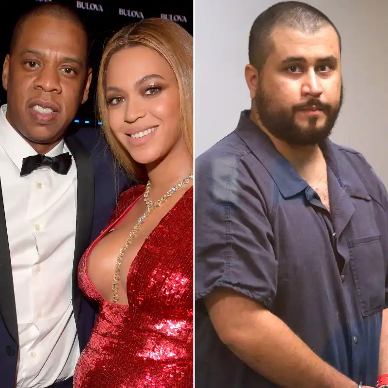Jay-Z, Beyonce, George Zimmerman, Trayvon Martin