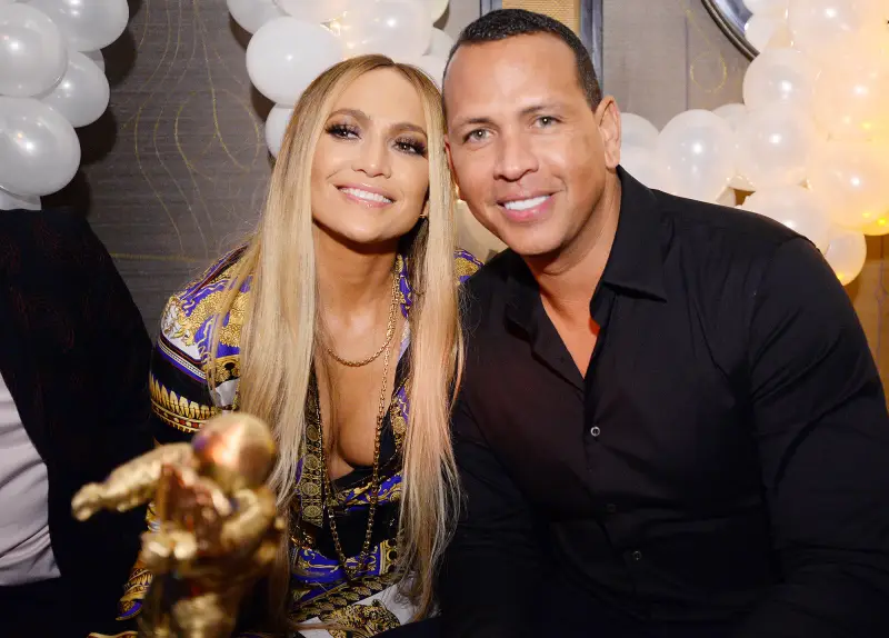 Jennifer Lopez, Alex Rodriguez, Derek Hough, Hayley Erbert, Double Date