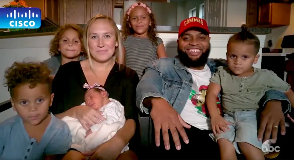 Jimmy Kimmel chats with the mom who gave birth in a moving car.