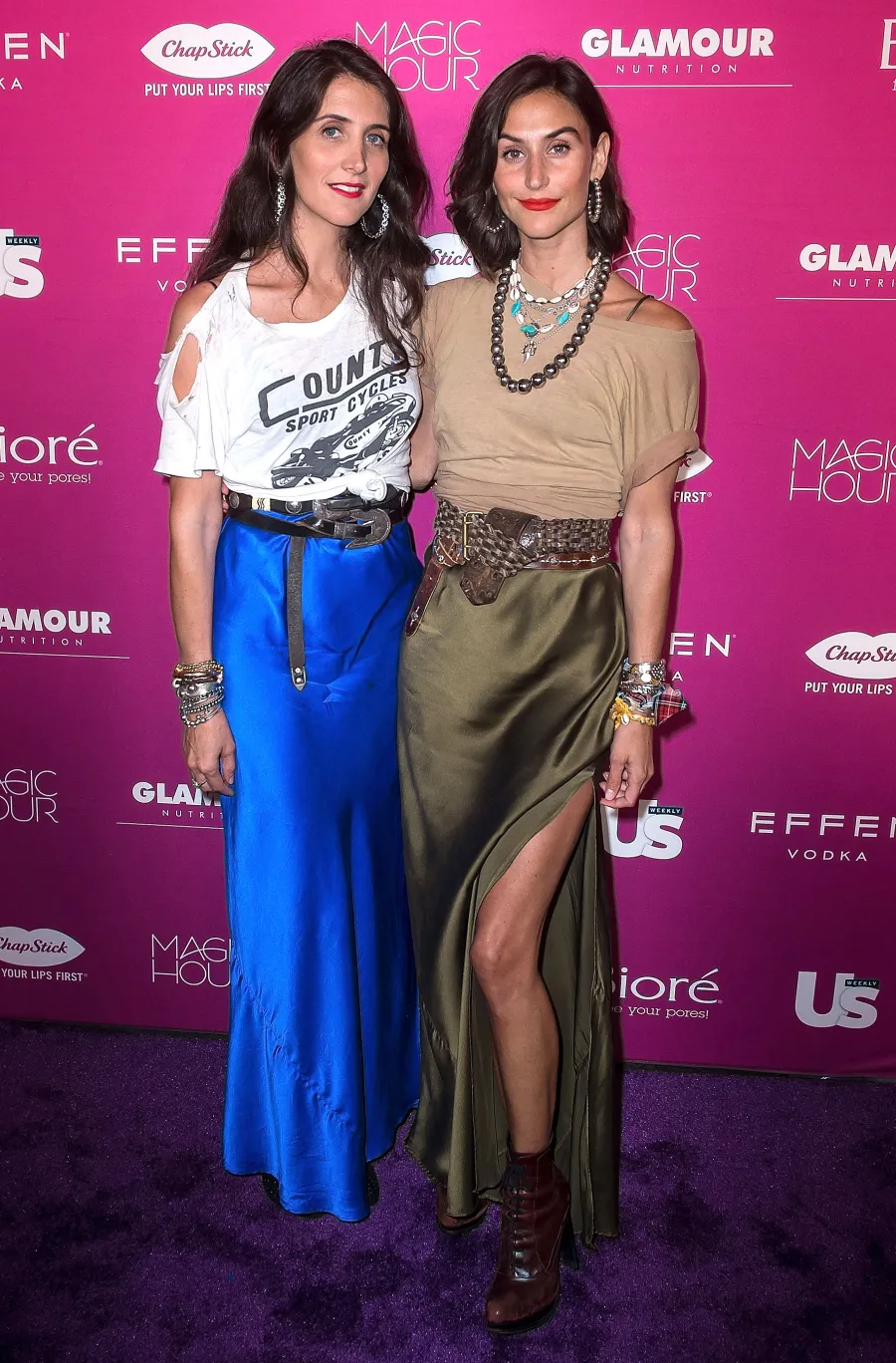 Jodie Snyder-Morel (L) and Danielle Snyder