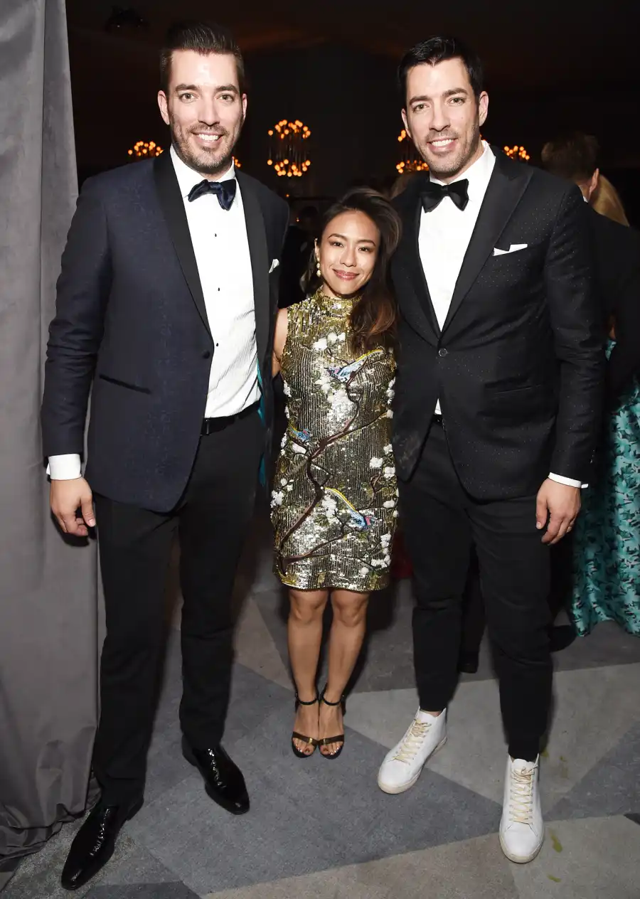 Jonathan Scott Linda Phan Drew Scott Emmys 2018 Afterparties