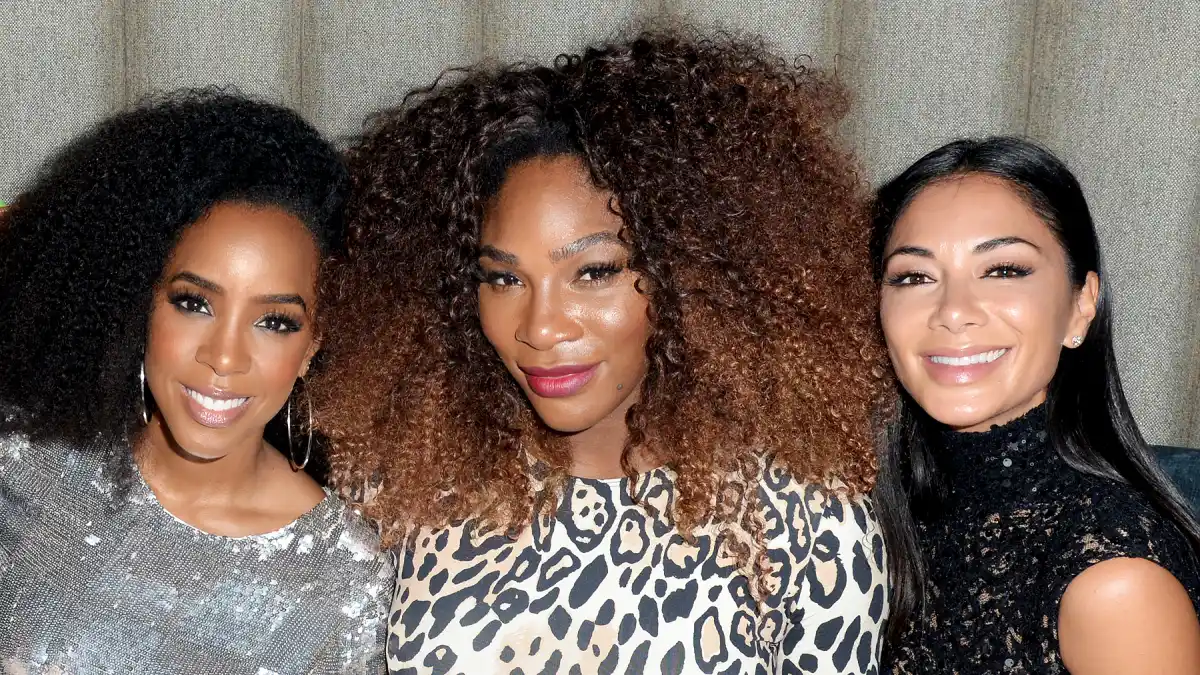 Kelly Rowland, Serena Williams and Nicole Scherzinger