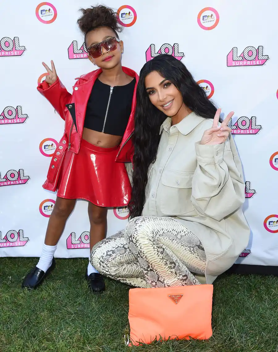 Kim Kardashian West, North West, Runway, LOL Surprise