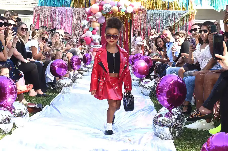 Kim Kardashian West, North West, Runway, LOL Surprise