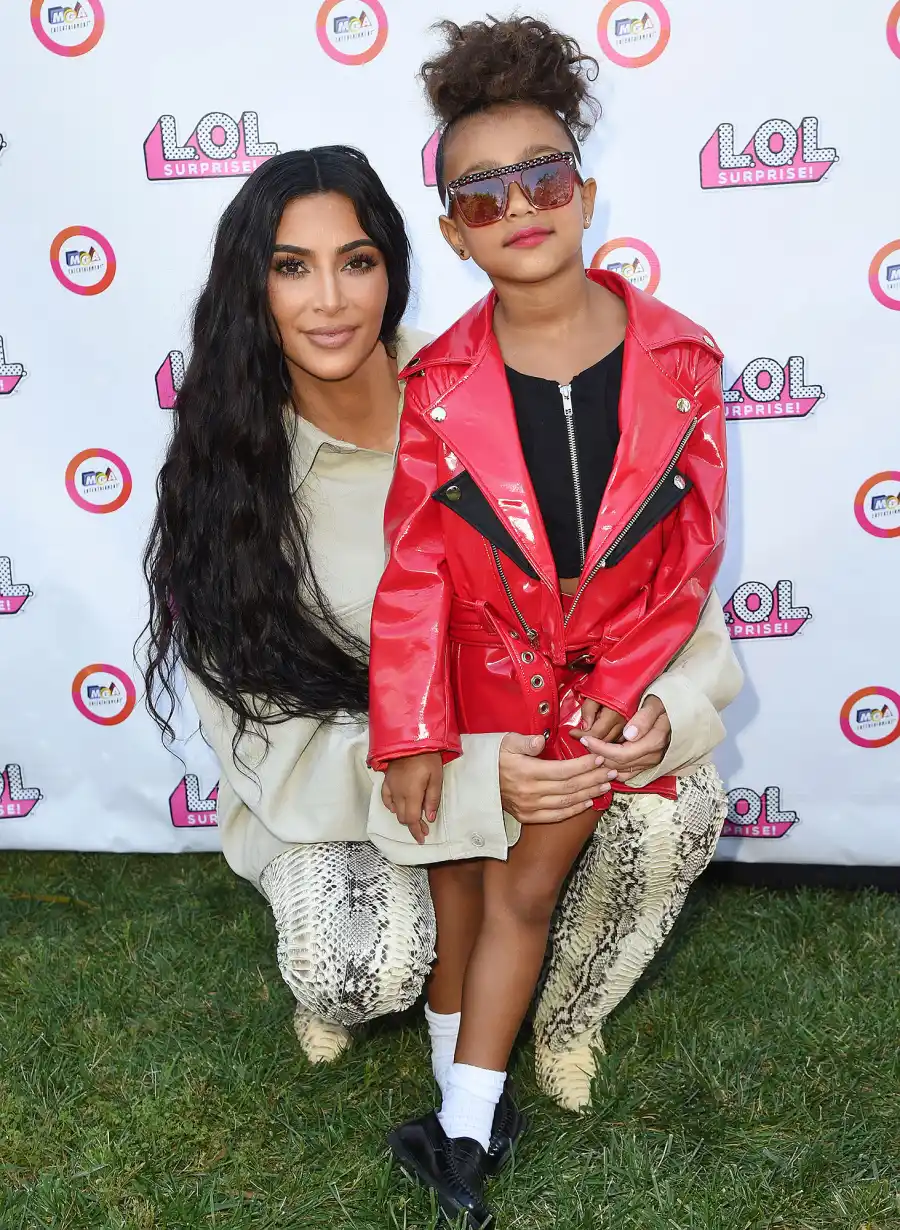 Kim Kardashian West, North West, Runway, LOL Surprise