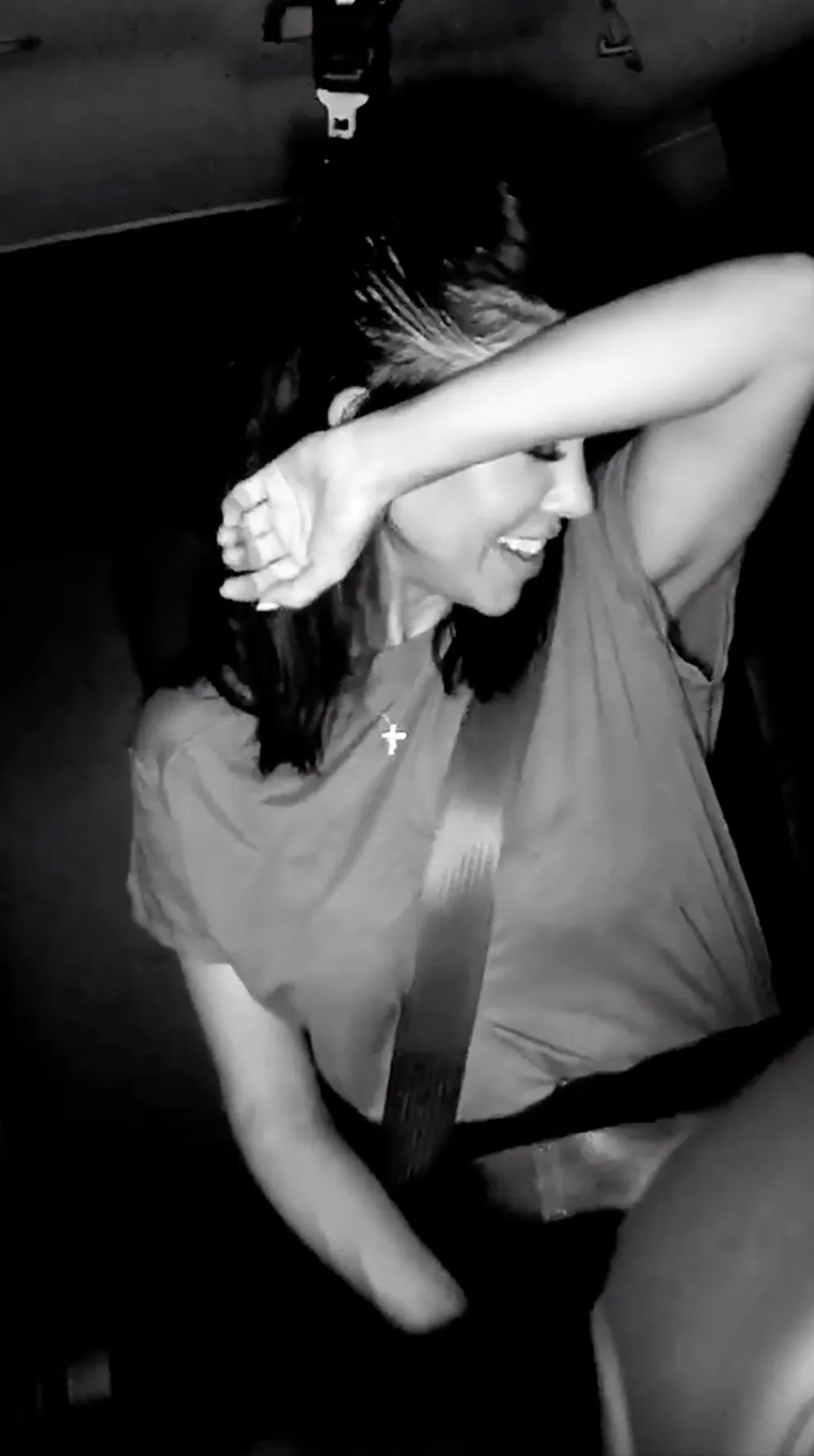 Kourtney Kardashian, Khloe Kardashian, Tristan Thompson, Car, PDA, Instagram