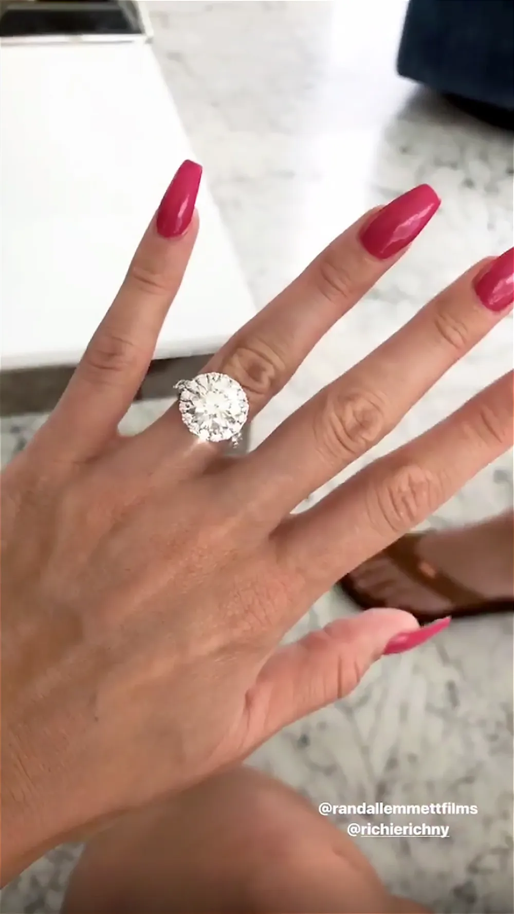 Lala Kent, Randall Emmett, Engagement Ring