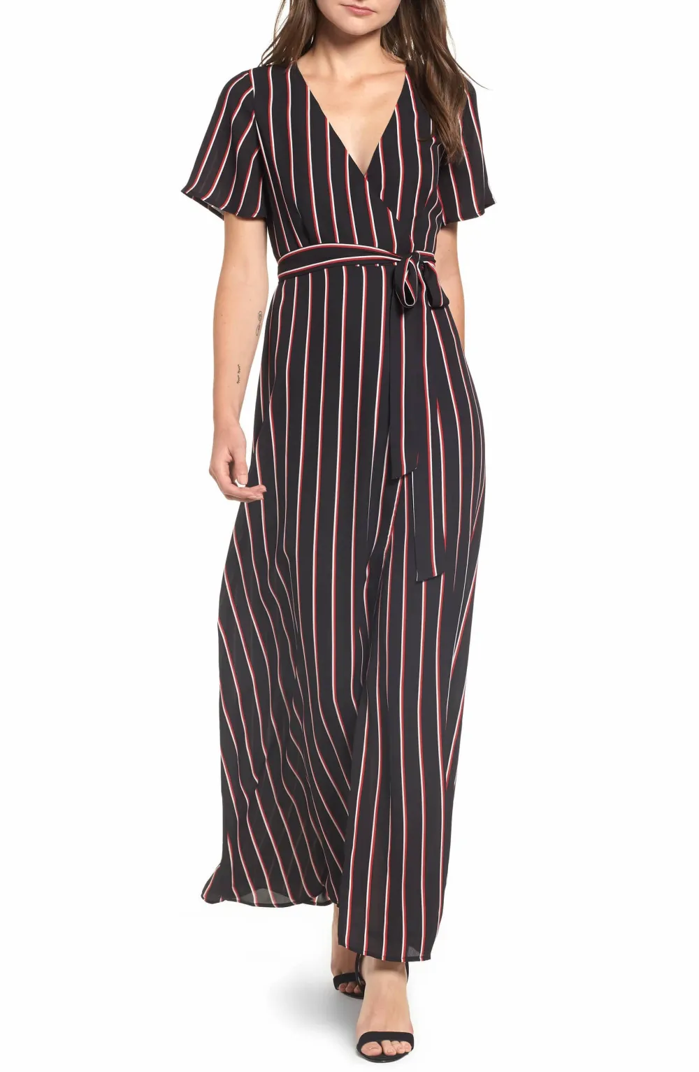 Leith Wrap Maxi Dress