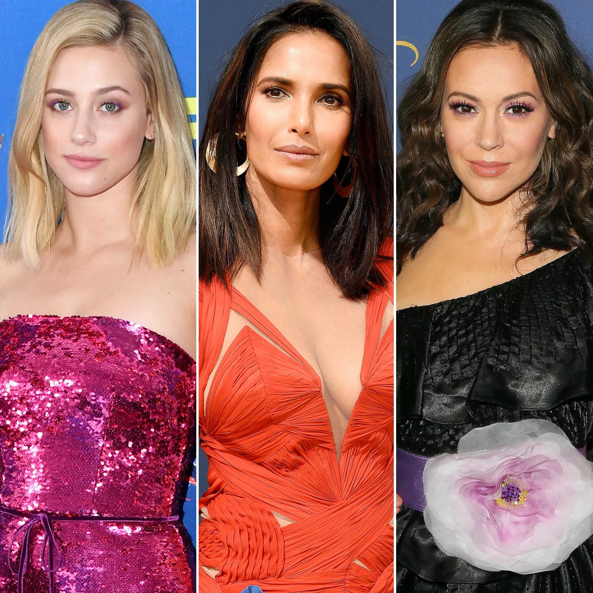 Lili Reinhart, Padma Lakshmi, Alyssa Milano, Sexual Abuse, #WhyIDidntReport