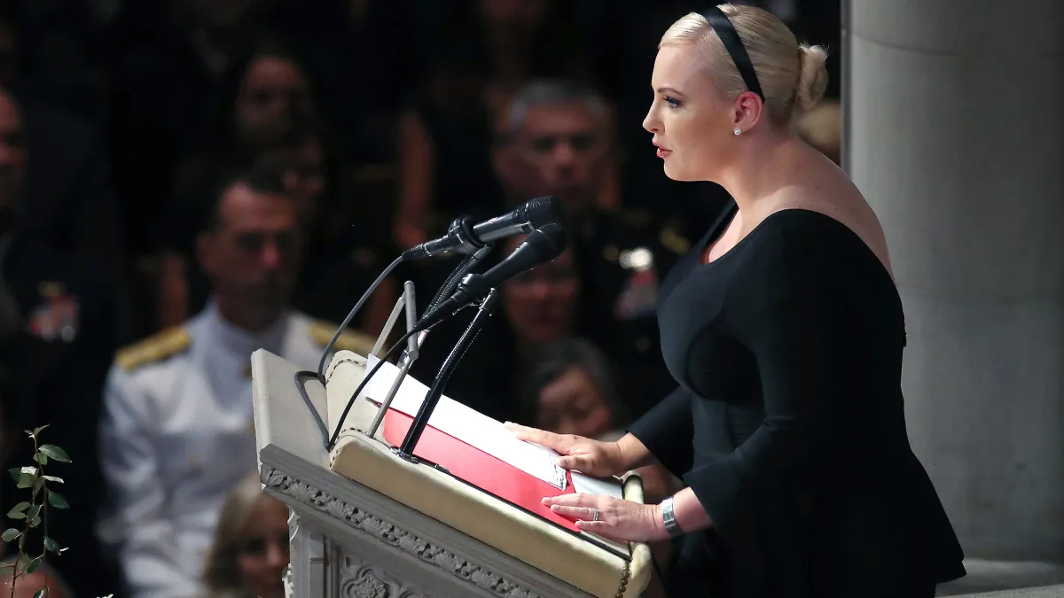 Meghan McCain, Speech, US Senator John McCain, Memorial, Funeral