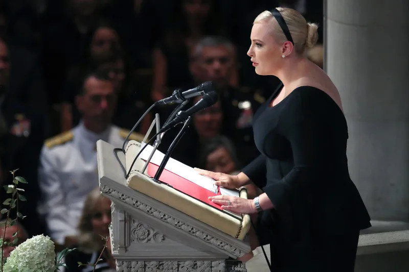 Meghan McCain, Speech, US Senator John McCain, Memorial, Funeral