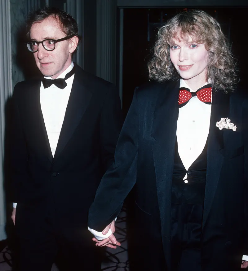 Mia Farrow Woody Allen Ronan Farrow Son