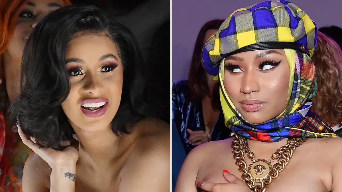 Nicki Minaj, Cardi B, Milan Fashion Week