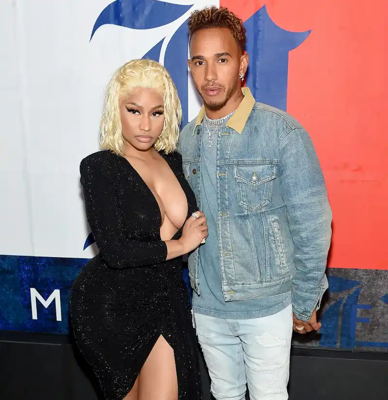 Nicki-Minaj-and-Lewis-Hamilton-dating