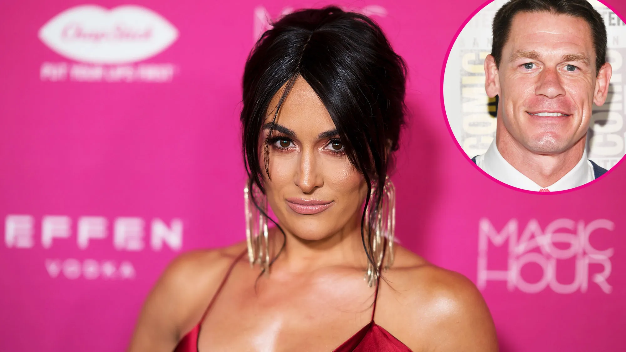 Nikki Bella and John Cena