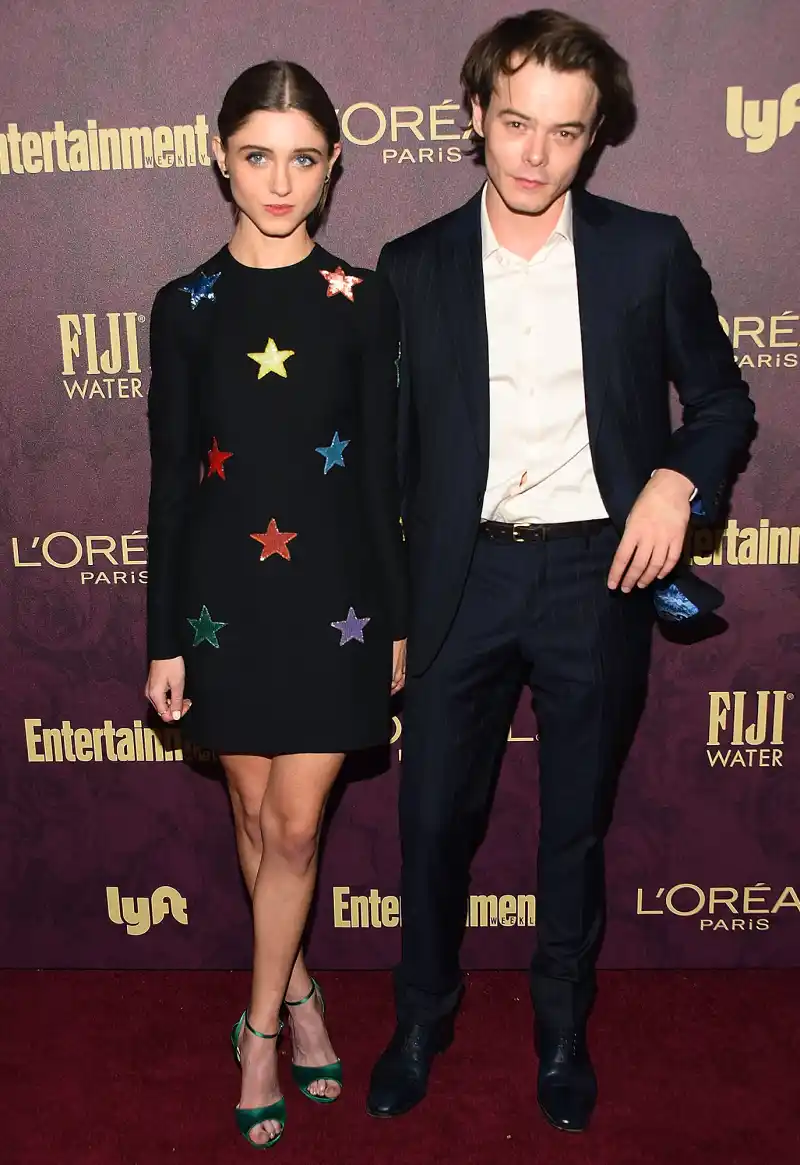 Natalia Dyer, Charlie Heaton, Pre-Emmy Party