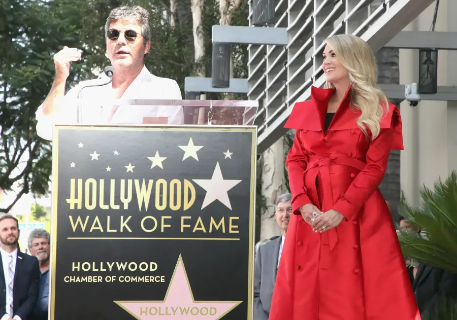 Pregnant Carrie Underwood Gets a Star on the Hollywood Walk of Fame With Husband Mike Fisher and Son by Her Side