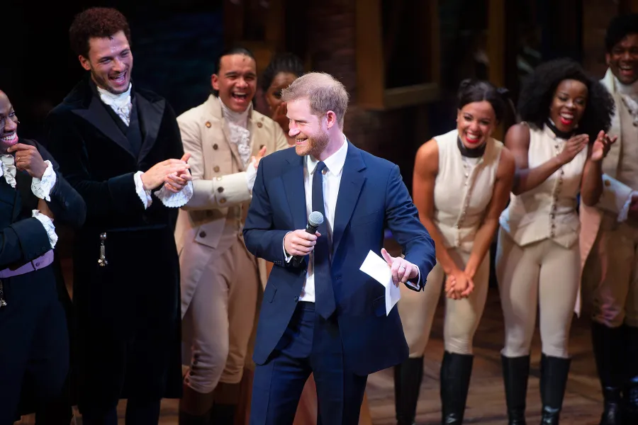 Prince Harry, Hottest Moments, Hamilton, Victoria Palace Theatre