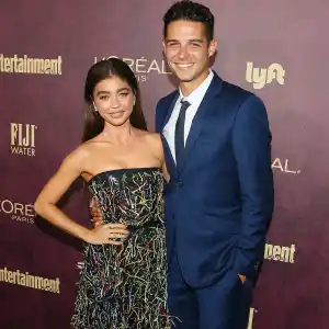 Sarah Hyland, Wells Adams, Entertainment Weekly, Pre-Emmy Party