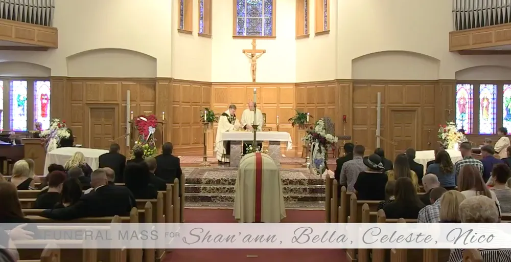 Shanann Watts, Bella, Celeste, Nico, Funeral