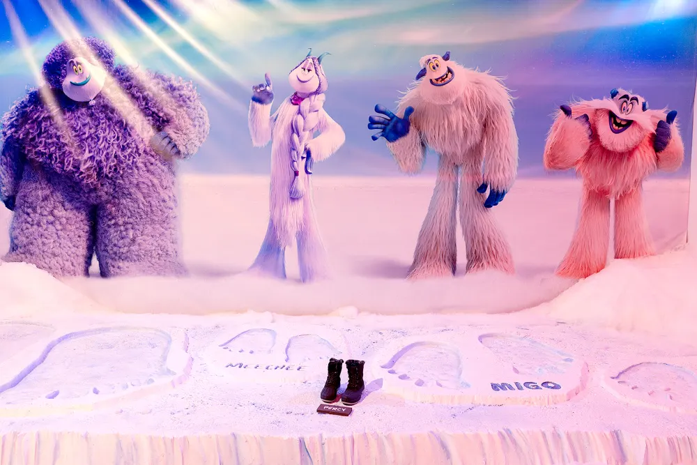 Inside the 'Smallfoot&rsquo; Yeti Village Pop-Up in L.A.